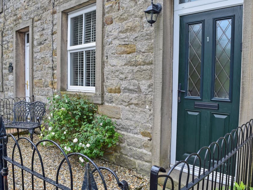 Charming main entrance to the holiday home | Brambledene, Hebden, near Grassington