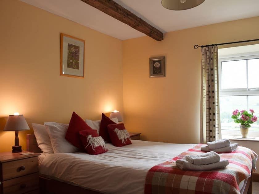 Relaxing double bedroom | Ingleby Lodge, Askrigg, near Hawes