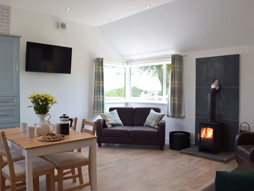 Open plan living space | Dairy Cottage - Mountain Town Cottages, Tavernspite, near Narberth