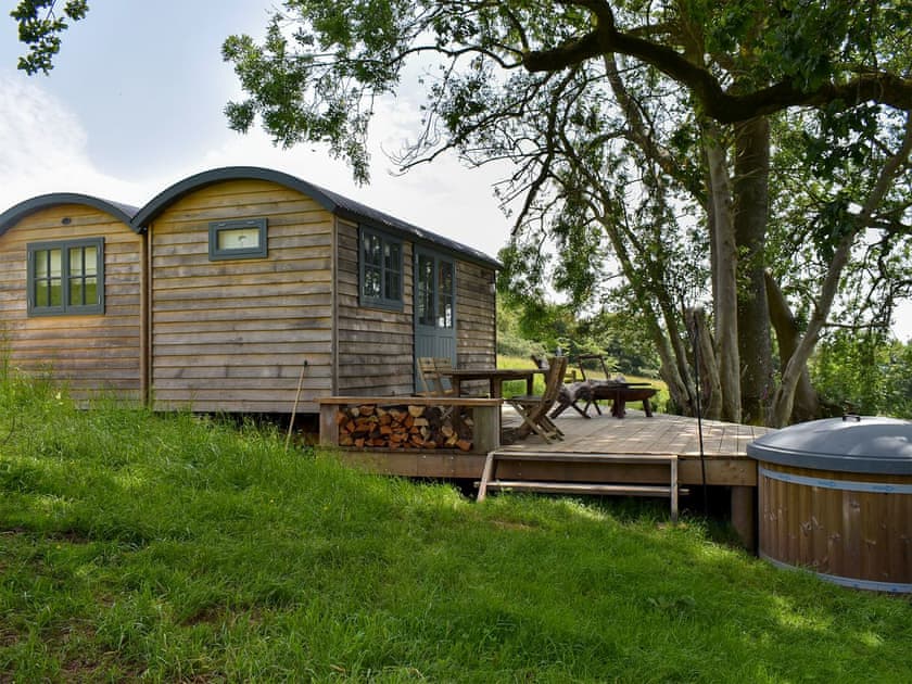 Large garden with sitting-out area, garden furniture and BBQ | Herdwick - Tilbury Farm, West Bagborough, near Taunton