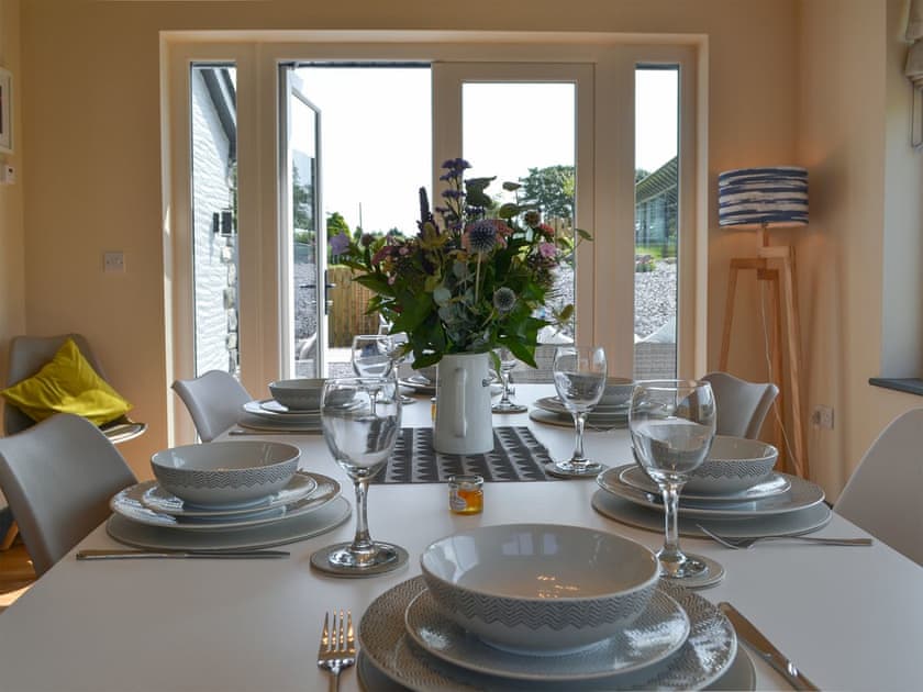 Dining area | Stabl, Bethania, near Aberaeron