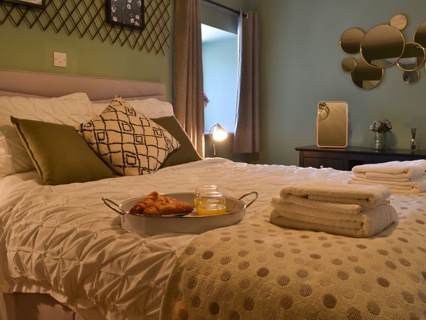 Double bedroom | Stabl, Bethania, near Aberaeron