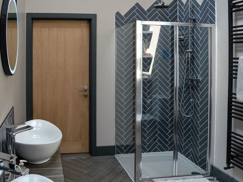 Separate shower | Stabl, Bethania, near Aberaeron