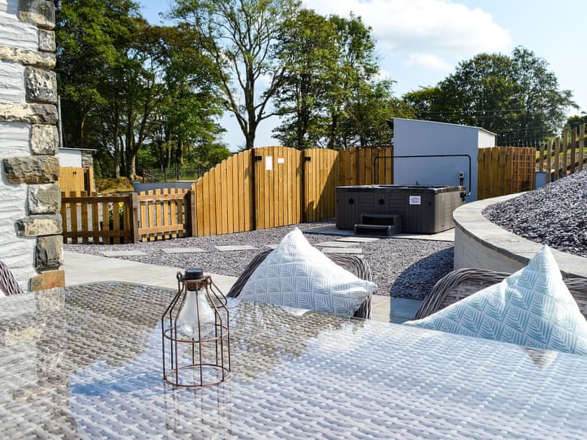 Outdoor area | Stabl, Bethania, near Aberaeron