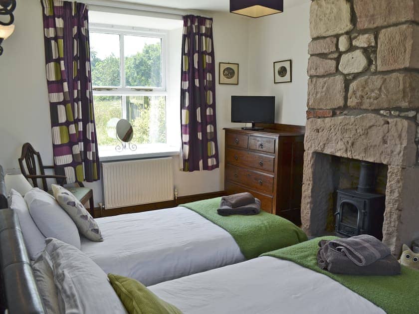 Twin bedroom | Aidan Cottage, near Chatton, Wooler and Alnwick