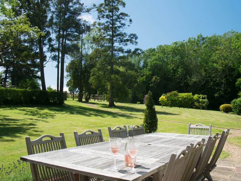 Sitting-out-area | Twisly North Lodge, Catsfield, near Battle