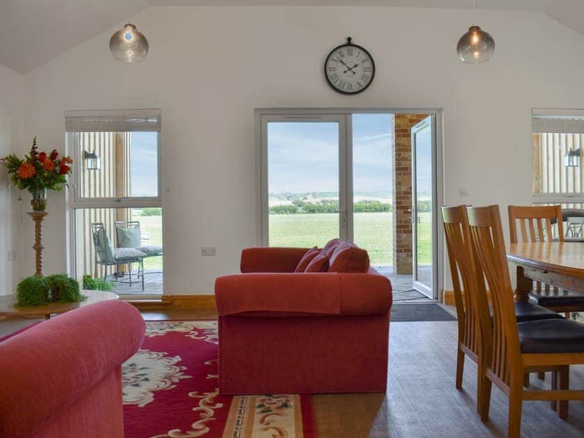 Light and airy open plan living space | Wisteria Cottage - Atherfield Green Farm Holiday Cottages, Chale, near Ventnor