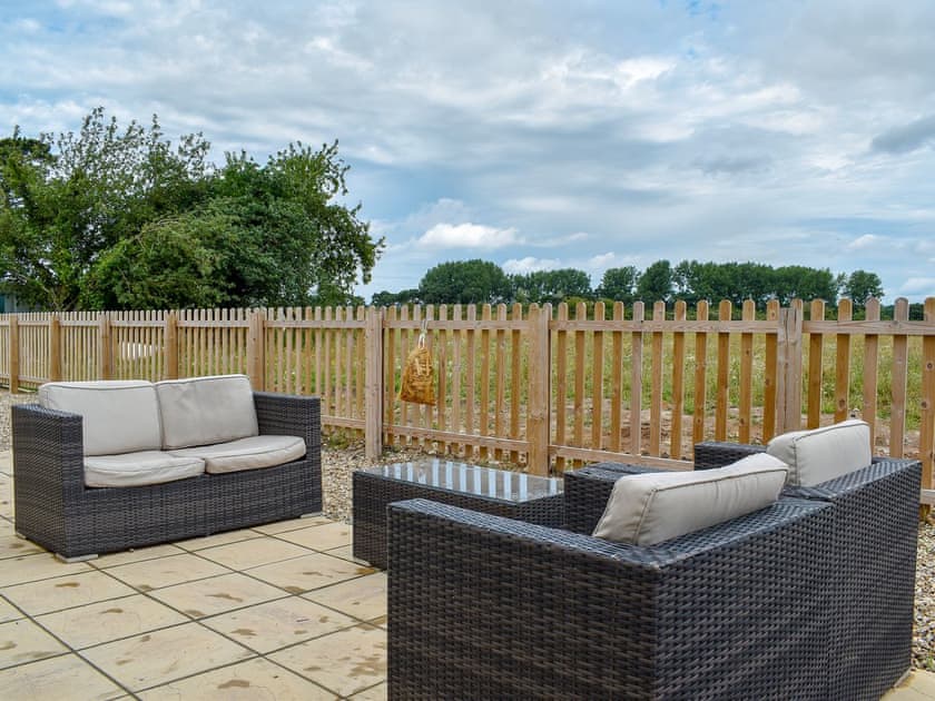 Lovely patio area | Stars Cottage, Moreton, near Wareham