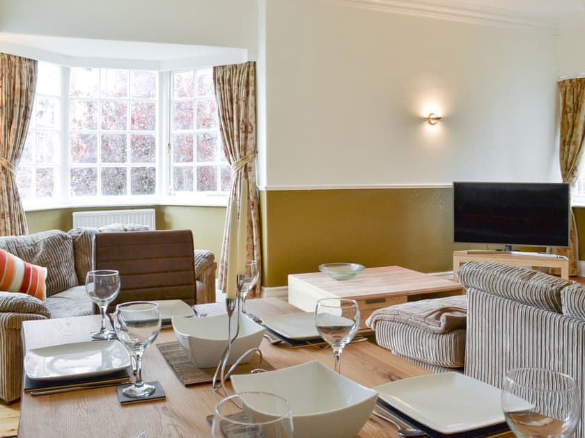 Stylish living and dining room | The Arches, Scarborough