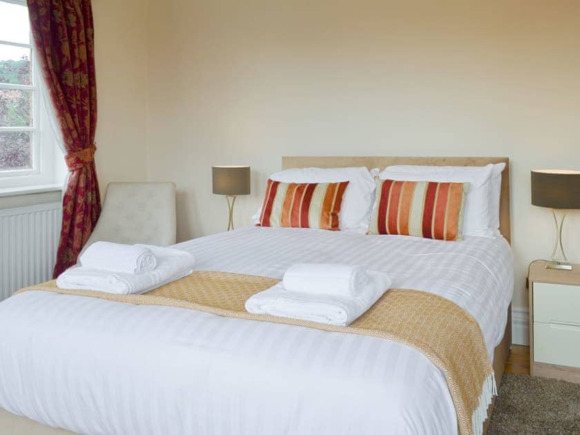 Relaxing double bedroom | The Arches, Scarborough