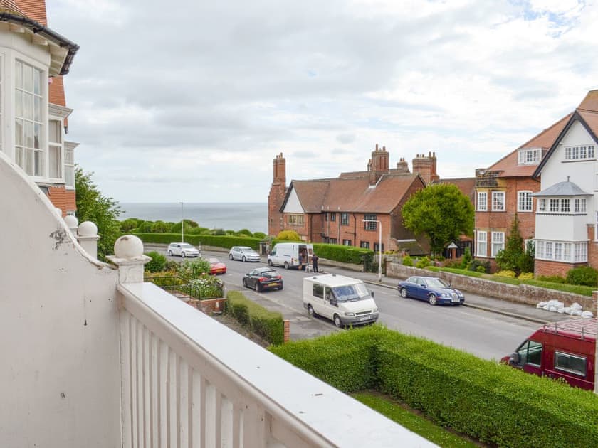 Balcony with sea views | The Arches, Scarborough