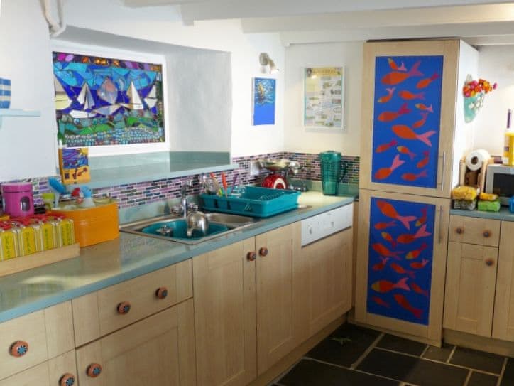 Well equipped kitchen | Polbathic, Fowey
