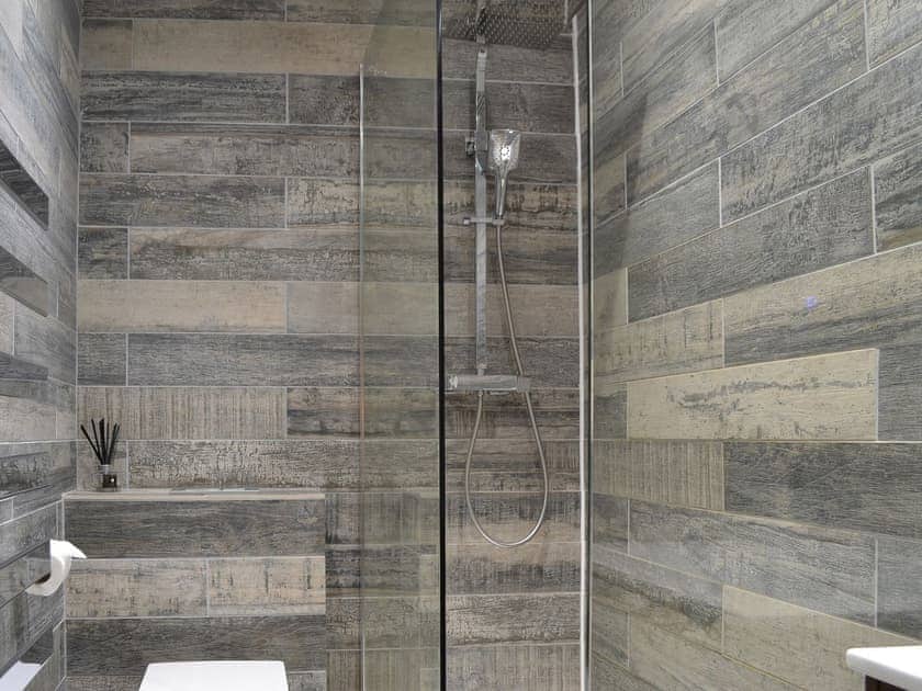 Shower room | Cross Cottage, Haworth, near Hebden Bridge