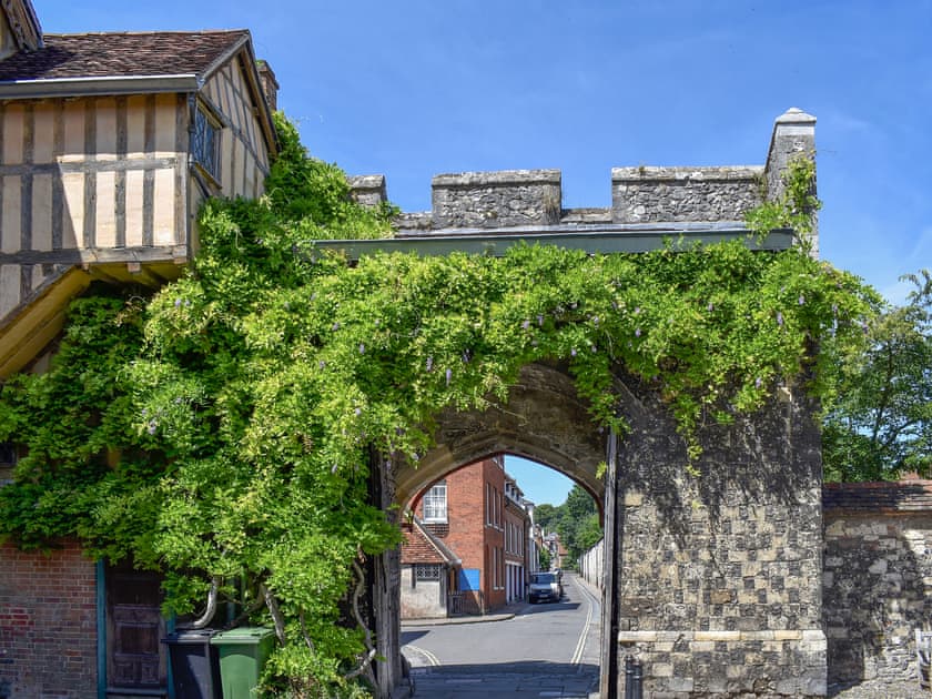 The picturesque and historic town of Winchester