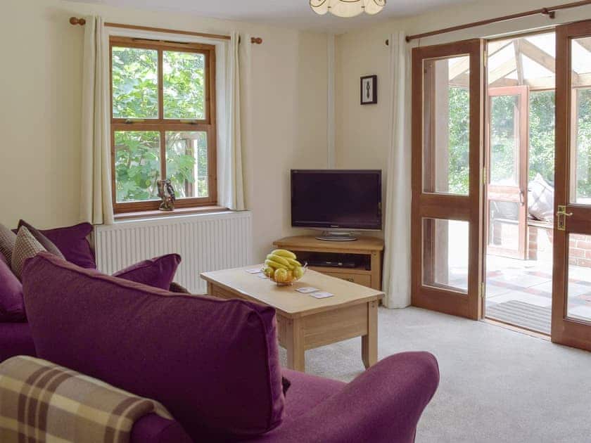 Comfortable living area | Woodpecker Rest, Llechryd, near Cardigan