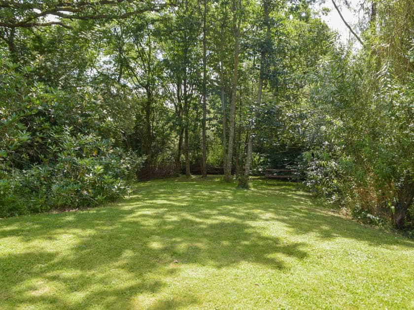 Attractive garden and grounds | Woodpecker Rest, Llechryd, near Cardigan