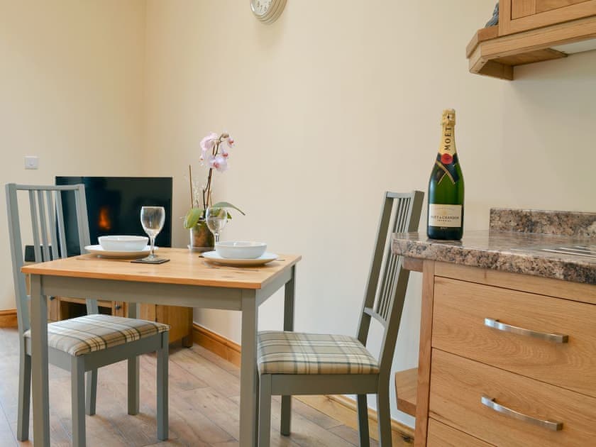 Quaint dining area | Taters Barn, Aikton, near Wigton