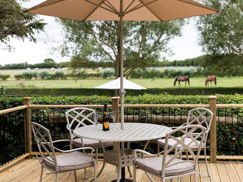 Decking area | Luckington Stables 1 - Luckington Stables, Newbury, near Frome