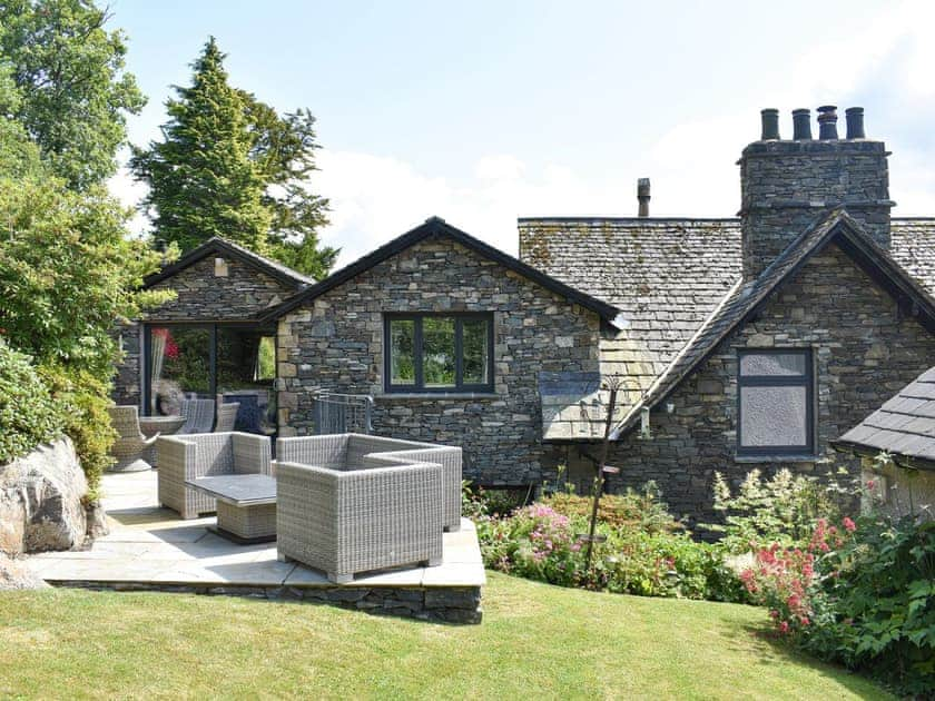 Outdoor area | Elleray Cottage, Windermere