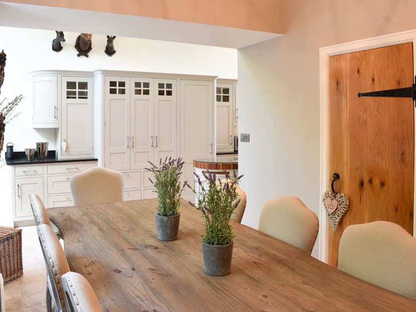 Dining area and kitchen | Elleray Cottage, Windermere