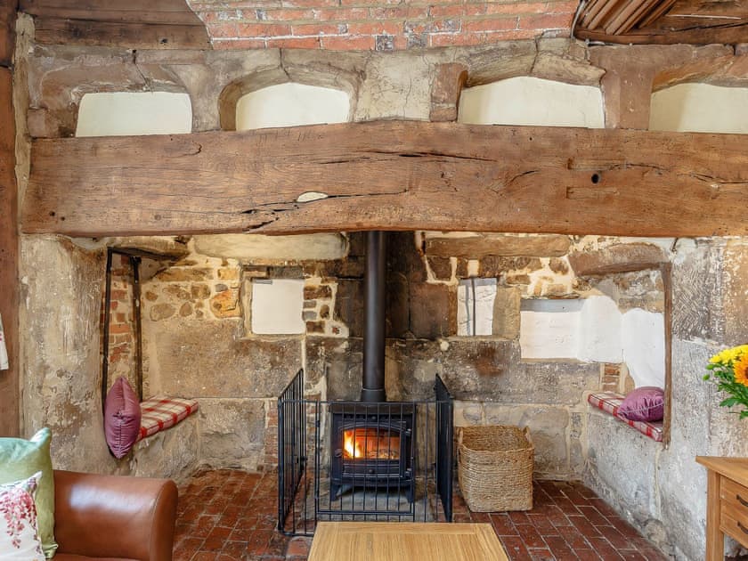 Wood burner | Pollard Cottage, Lingfield