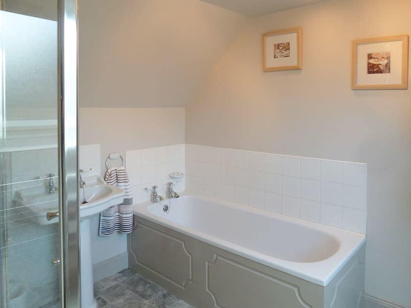 Bathroom with shower cubicle | The Stable - Ri Cruin, Kilmartin, near Lochgilphead