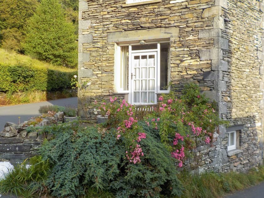 Patio | Letterbox Cottage, near Hawkshead