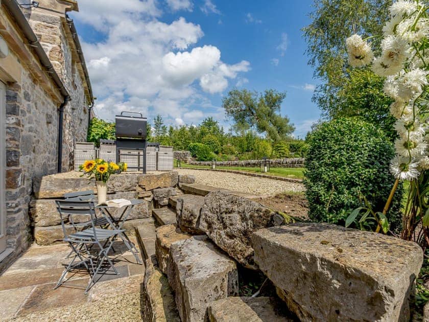 Outdoor area | Waterside Barn - Bradbourne, Bradbourne, near Ashbourne