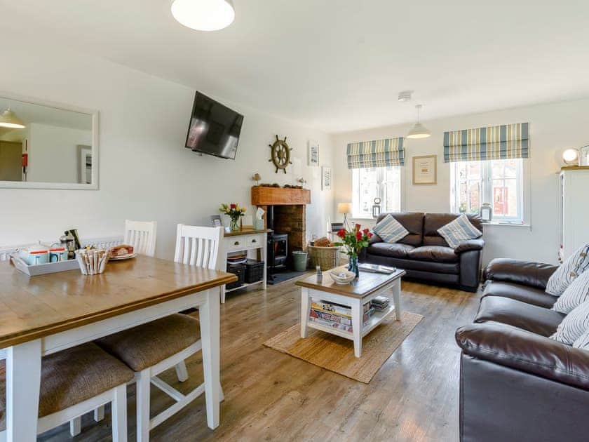 Beautifully presented living room/dining room | The Bolthole - The Bay, Filey, near Scarborough