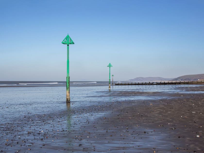 The beach at Borth | Morolwg, Borth, near Aberystwyth
