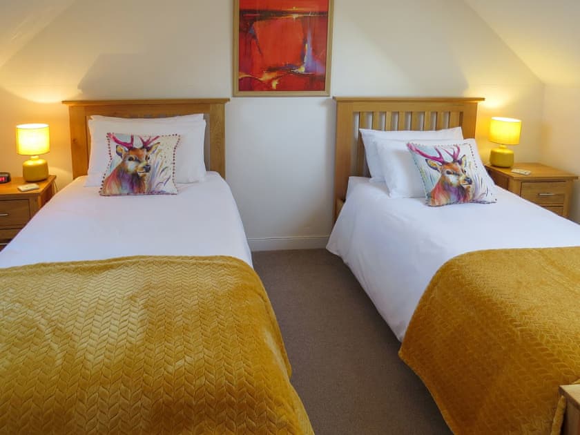 Twin bedroom | Fisherman’s Cottage, Stairhaven by Glenluce