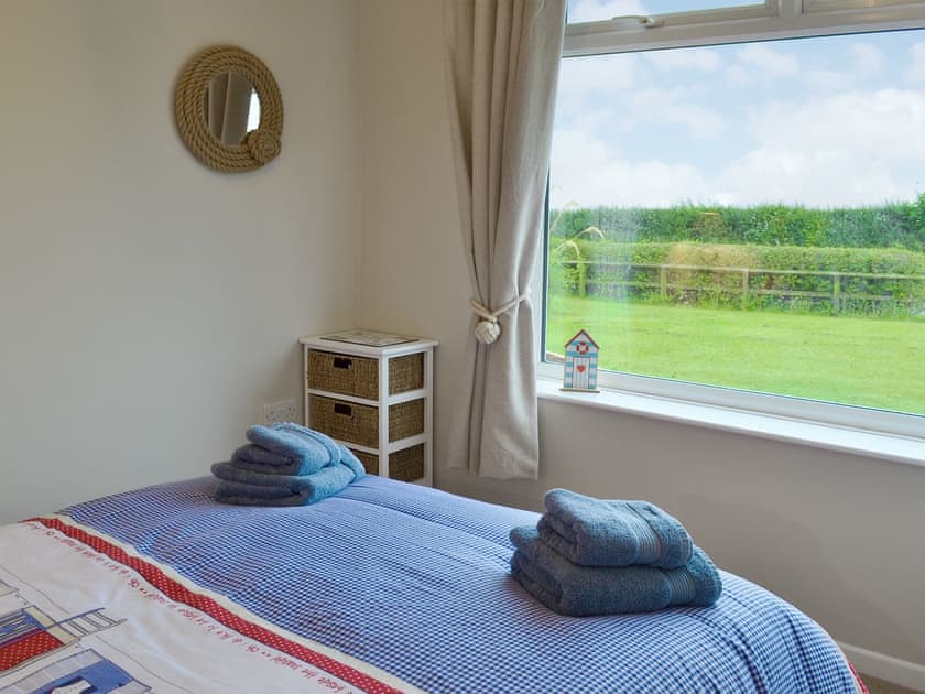 Comfortable double bedroom | Beach House, Gristhorpe, near Filey