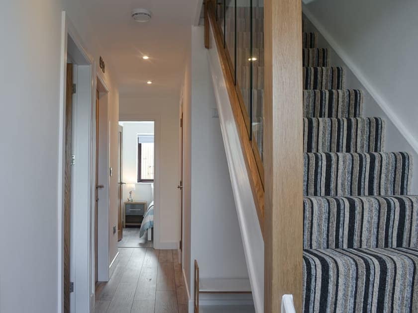 Stairs and hallway | The Holiday House, Benllech