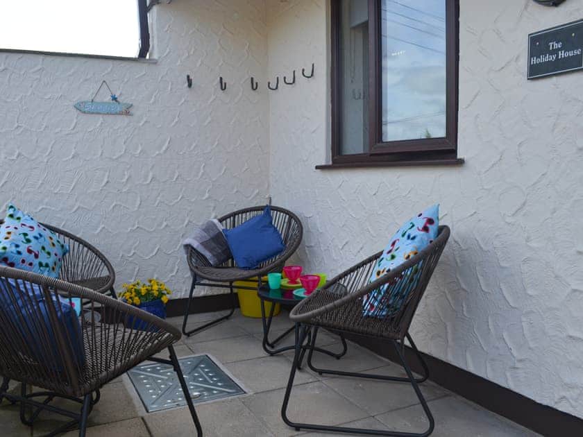 Terrace | The Holiday House, Benllech
