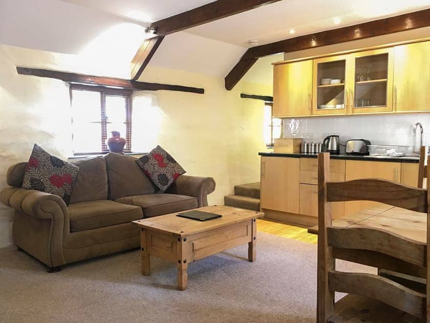 Living and dining area | Porth Cottage - Carnebo Farm, Goonhavern, near Newquay