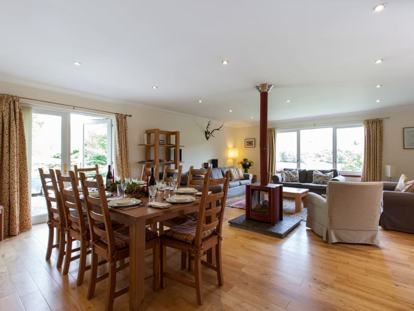 Lounge and dining area | Seacroft, Avernish, Kyle of Lochalsh