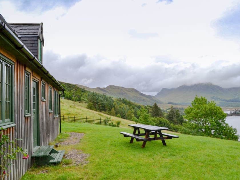 Sitting out area | Loch Long View, Dornie