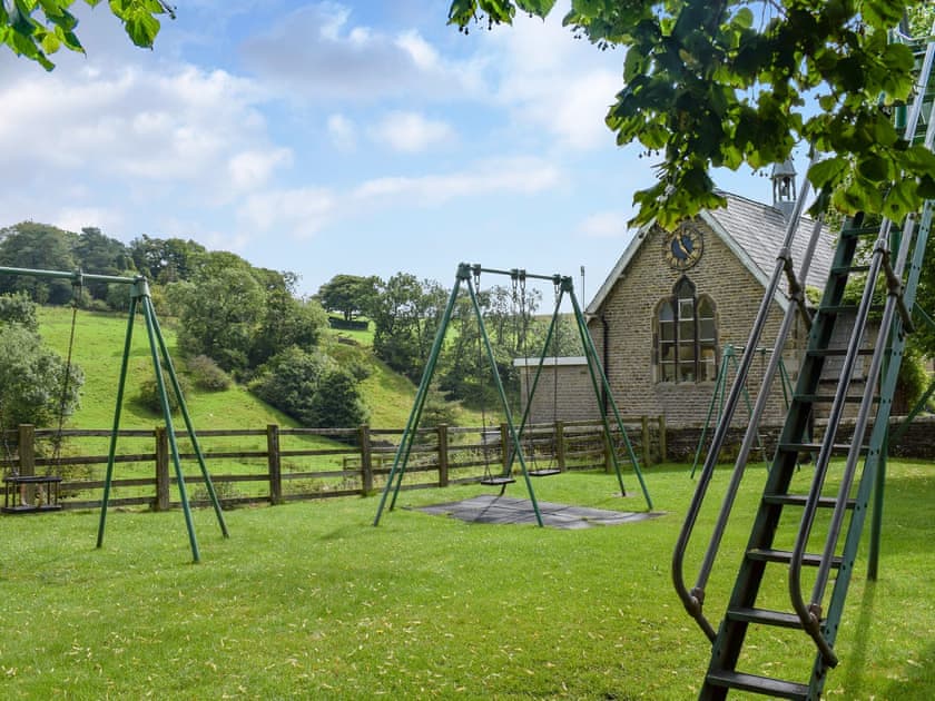 Village playground located opposite the property  | Brambledene, Hebden, near Grassington