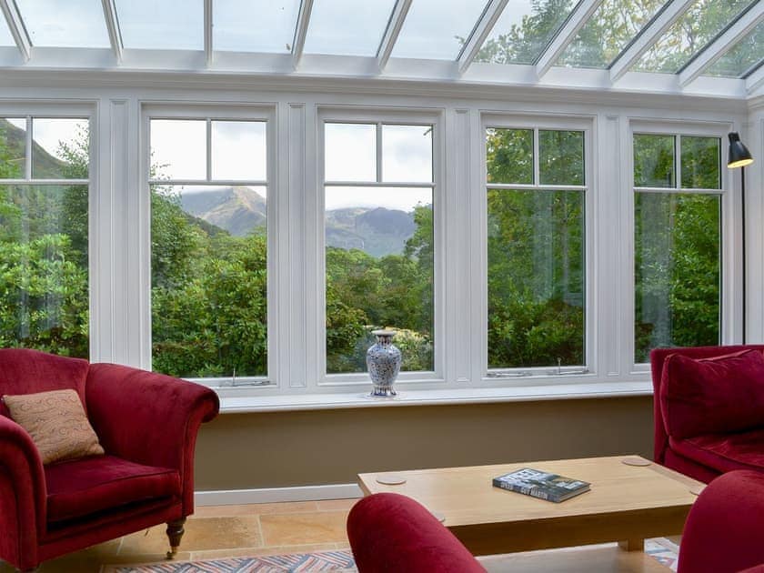 Conservatory with stunning views | Trevene, Buttermere, near Keswick