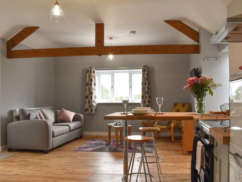 Open plan living space | Owl Cottage, Low Marishes, near Pickering