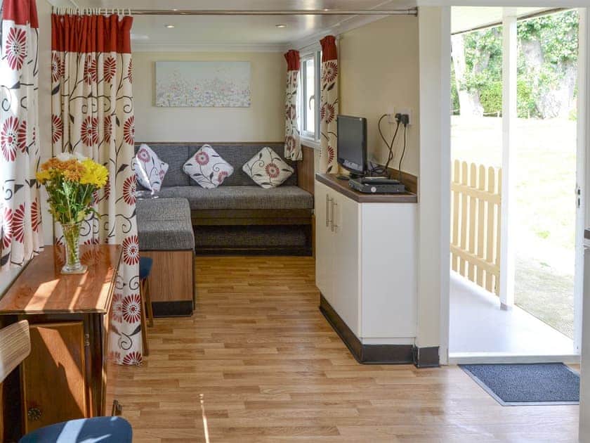 Convenient open-plan living space | Halcyon - Houseboats, Stalham Staithe, near Stalham