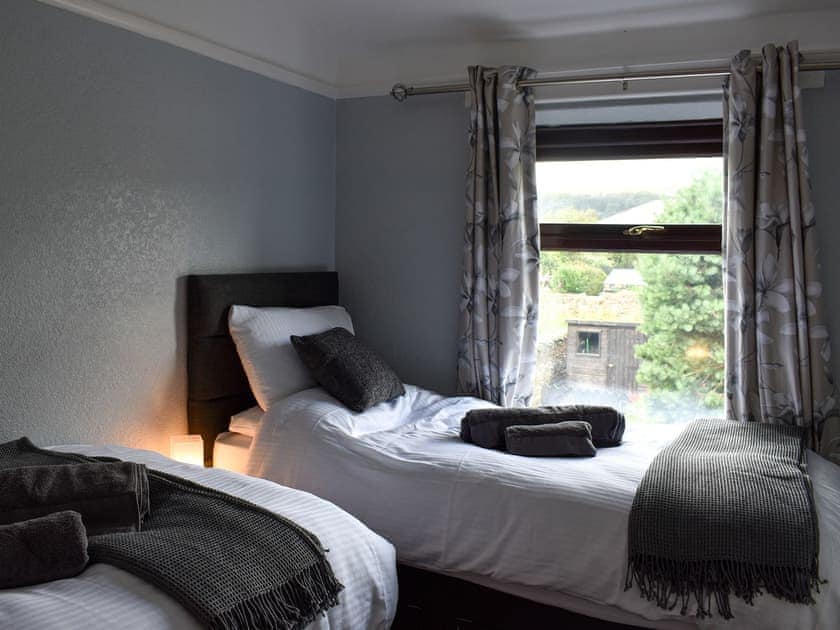 Twin bedroom | The View, Horton-in-Ribblesdale, near Settle