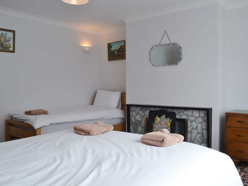 Inviting family bedroom | West Middlewick Farm - The Old Creamery - West Middlewick Farm , Nomansland, near Tiverton