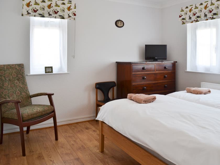 Attractively furnished bedroom | West Middlewick Farm - The Old Creamery - West Middlewick Farm , Nomansland, near Tiverton