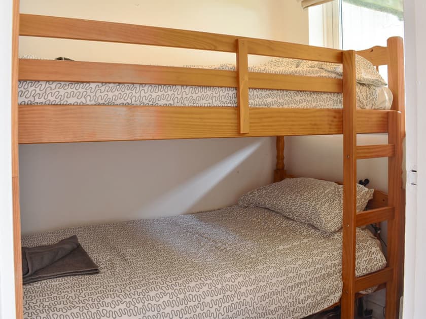 Bunk bedroom | Barbara Anne’s - Porthtowan Holiday Apartments, Porthtowan, near Truro