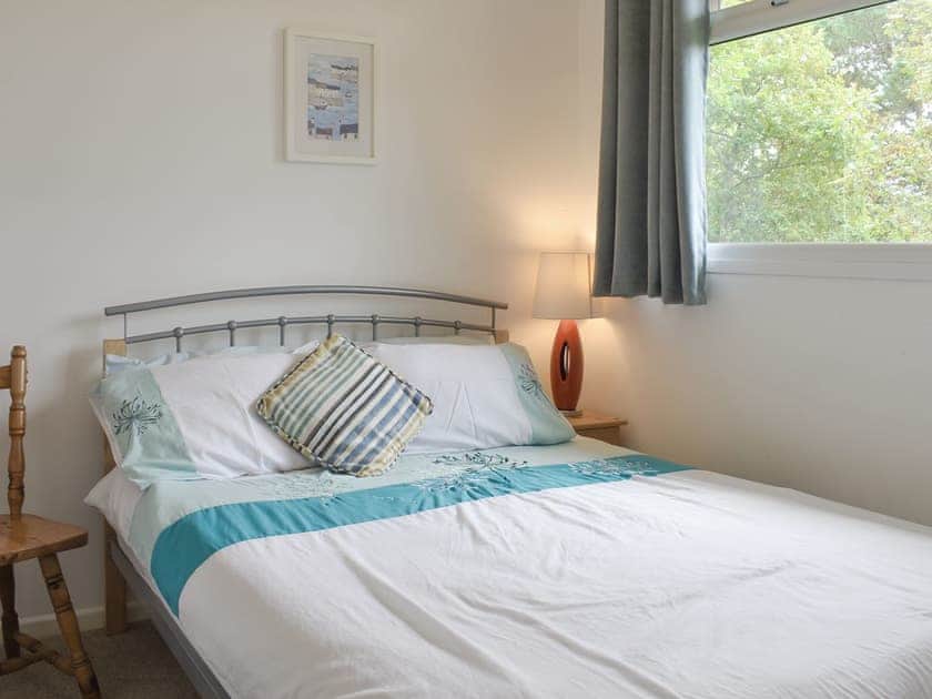 Relaxing double bedroom | Chalet 6 - Mount Hawke Holiday Bungalows, Mount Hawke, near Redruth