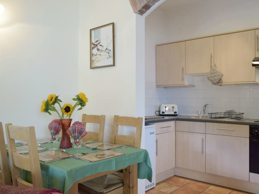 Convenient dining area | Cothi Cottage - Upton Hall Cottages, Nantgaredig, near Llandeilo