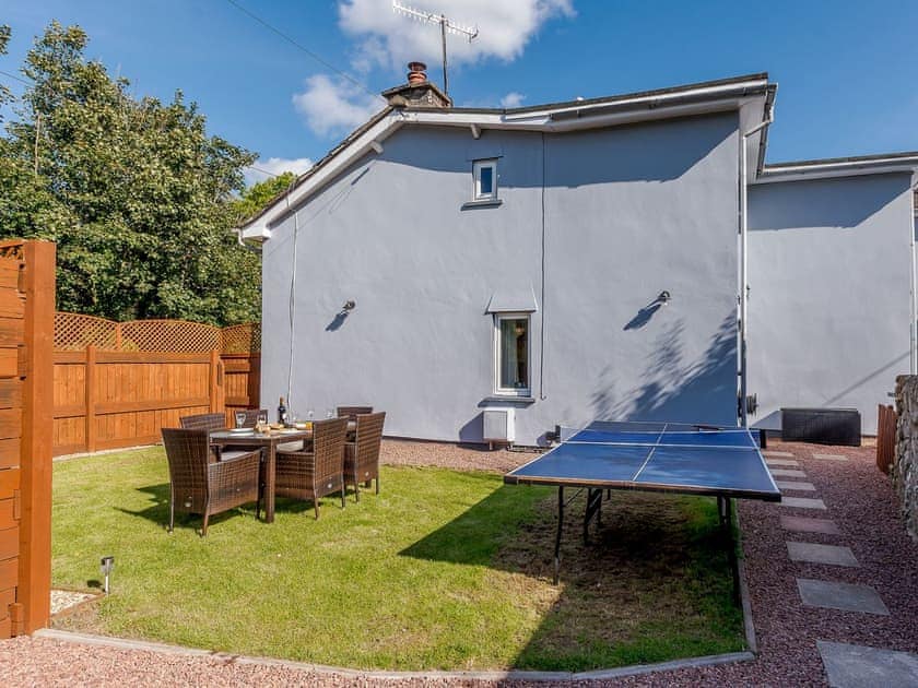 Garden area | Honeycott, Llangattock, near Crickhowell
