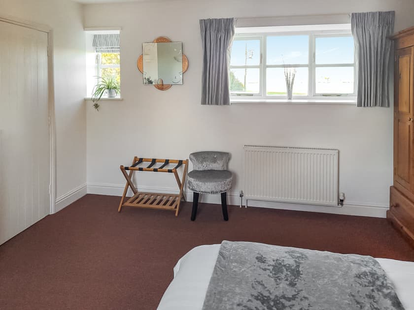 Bedroom with fine rural views | The Old Dairy, Mellis, near Eye