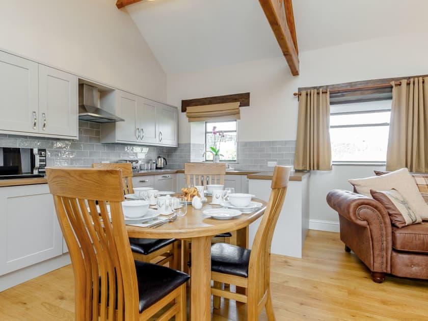 Charming kitchen/ dining area | The Chicken Coop - Hewelsfield Court, Hewelsfield, near Lydney